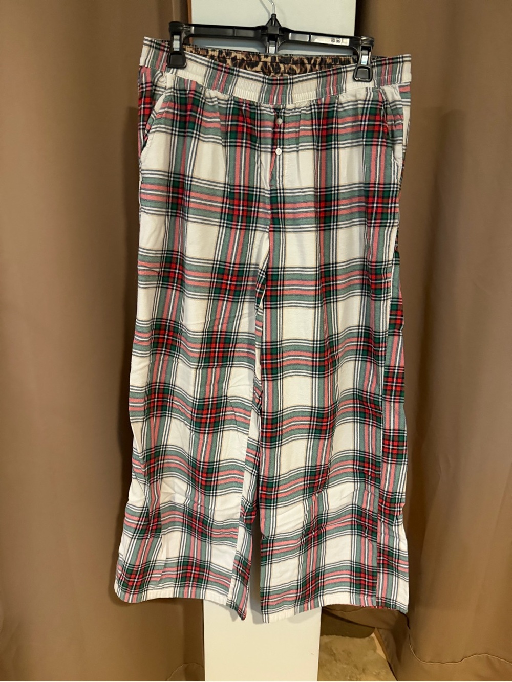 Aerie plaid Christmas pajama pants